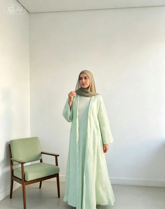 Floral Abaya